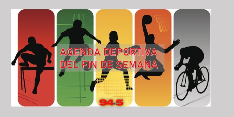 Agenda deportiva del fin de semana