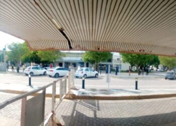 Una multitud para hisoparse esta mañana