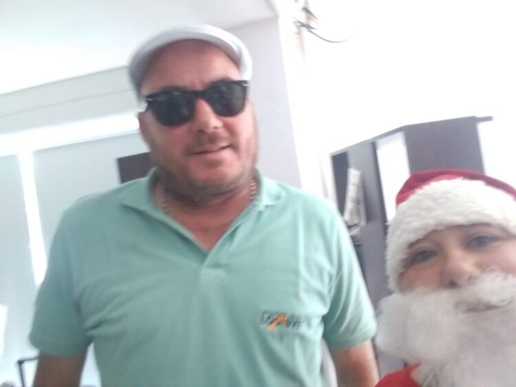 El Dúo Ho Ho Ho recorrió la ciudad