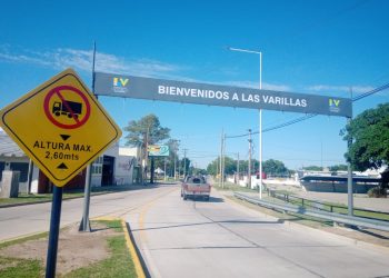Instalaron delimitadores de altura en el acceso norte de la ciudad