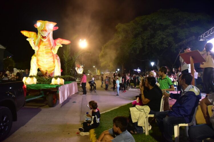 Exitosa primera noche de los carnavales de Pozo del Molle