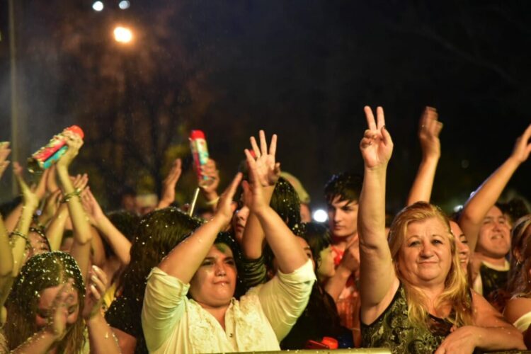 Exitosa primera noche de los carnavales de Pozo del Molle