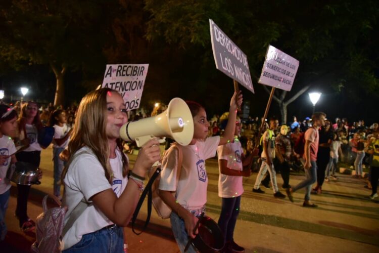 Exitosa primera noche de los carnavales de Pozo del Molle