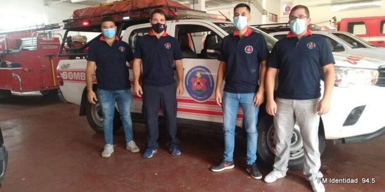 Incendios forestales: bomberos de Las Varillas viajan a Corrientes