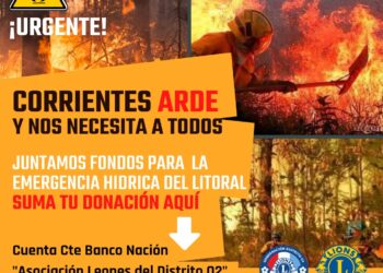 Campaña del Club de Leones para Corrientes