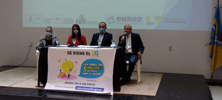 Presentación  del programa de Presupuesto Participativo
