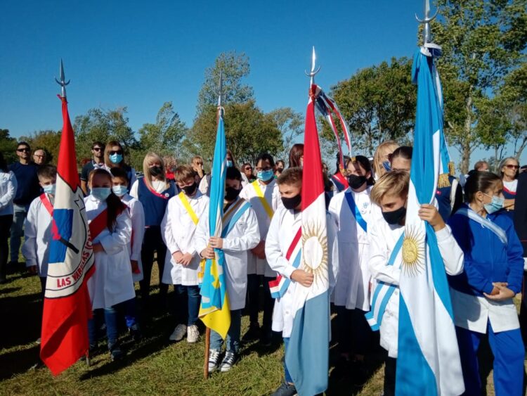 Emotivo acto en el día del Veterano y de los Caídos en Malvinas