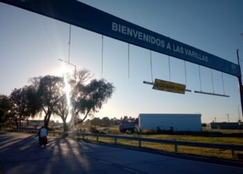 Otra vez chocaron un arco delimitador de altura