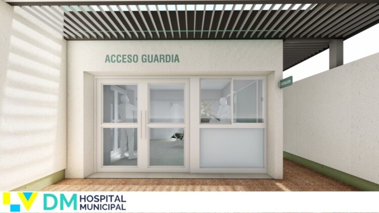 Presentación del proyecto de remodelación de la Guardia del hospital