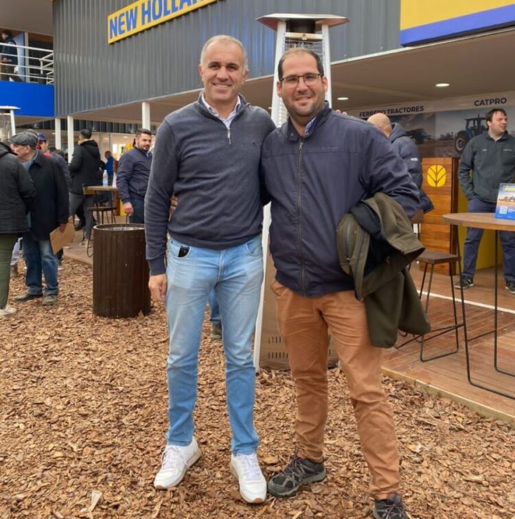 El intendente Mauro Daniele visitó Agroactiva y acompañó a las industrias locales