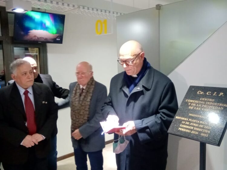Postales de la inauguración de la remodelación de la planta baja del CeCIP