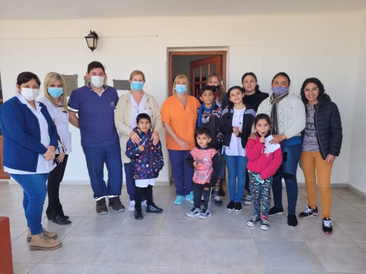 La Municipalidad realiza un operativo de vacunación en zona rural