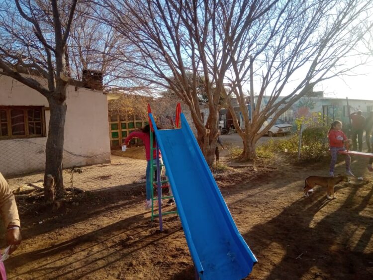 Inauguraron la plaza del barrio Pueblo Chico