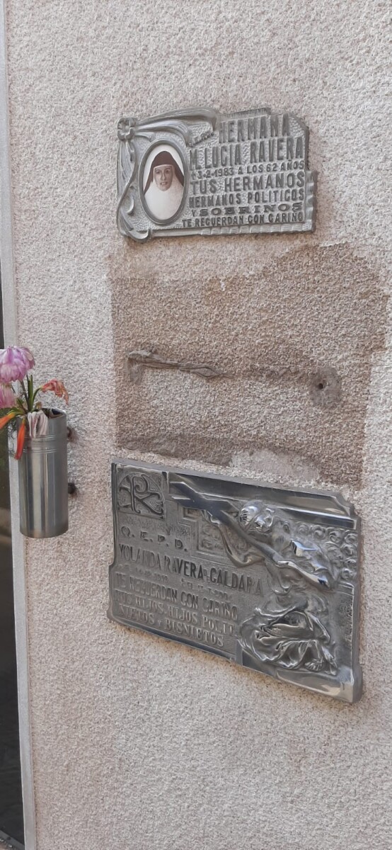 Robaron placas y causaron destrozos  en el cementerio local