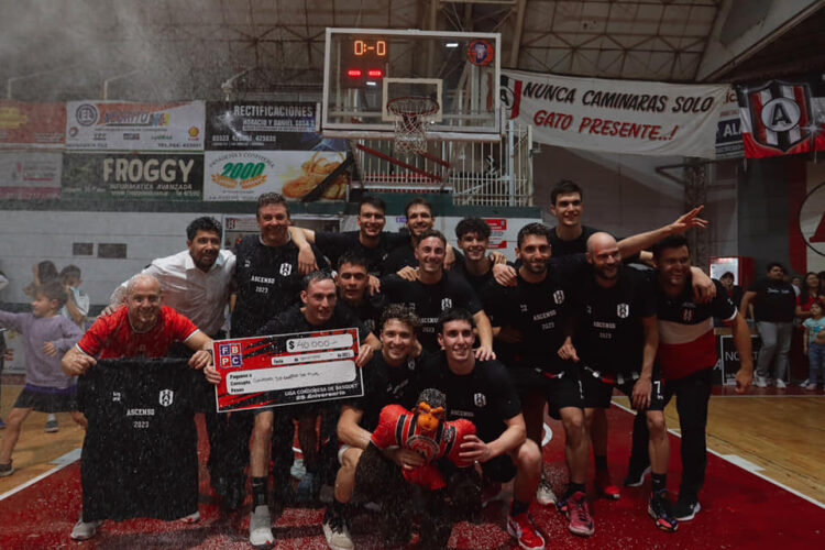 Básquet: Almafuerte  ascendió a la Liga Federal