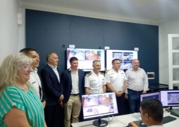 Inauguración de la  Central de Monitoreo