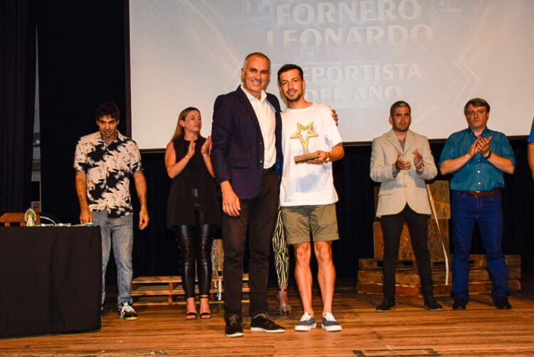 Leonardo Fornero es el deportista del año de Las Varillas