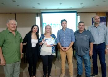 El Rotary Club distinguió a Adriana Ribba con el premio SATO