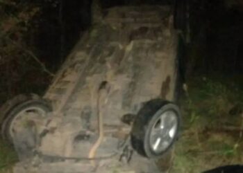 Un hombre resultó ileso tras tumbar el vehículo en el que circulaba en la Ruta N 158
