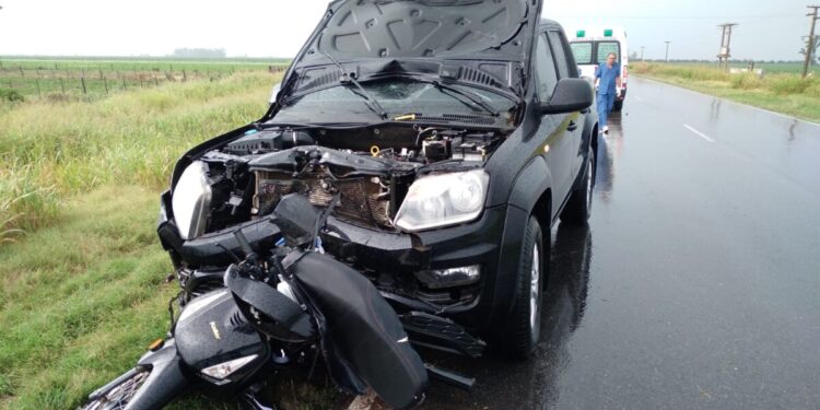 Sacanta: Una mujer murió en un accidente de tránsito