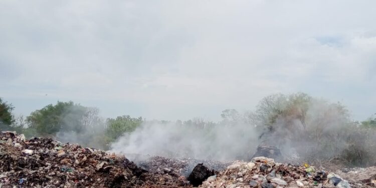 Problema sin solución: arde nuevamente el basural sur