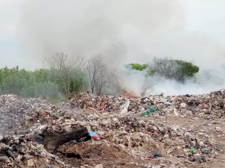 Problema sin solución: arde nuevamente el basural sur