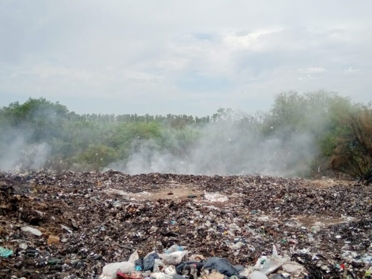 Problema sin solución: arde nuevamente el basural sur