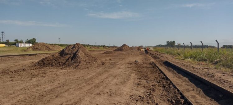 Prosiguen las tareas en el predio del futuro Parque Industrial