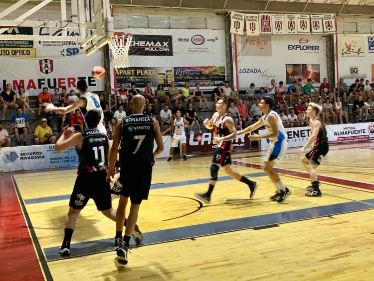Básquet amistoso pre federal, victoria de Almafuerte
