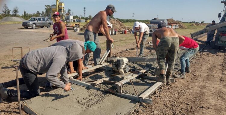 Prosiguen las tareas en el predio del futuro Parque Industrial