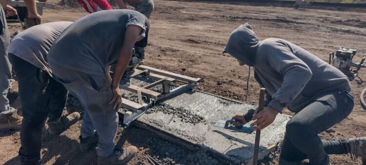 Prosiguen las tareas en el predio del futuro Parque Industrial