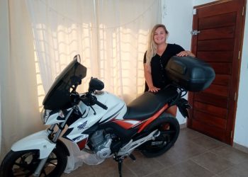 Marina Bravín: “la moto me da libertad y aventura”
