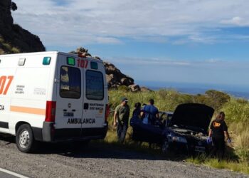 Varillenses accidentados en el Camino de Altas Cumbres