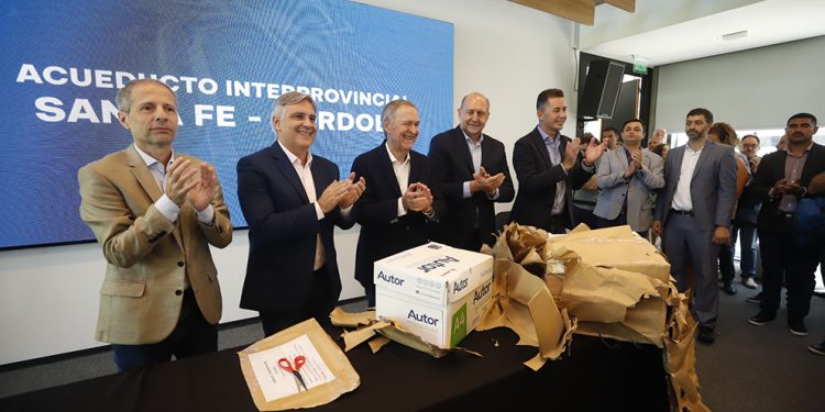 Schiaretti: “el acueducto interprovincial es la obra más importante de los últimos 50 años”
