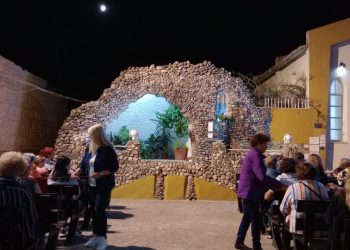La misa  del domingo se celebrará en la Gruta de Lourdes