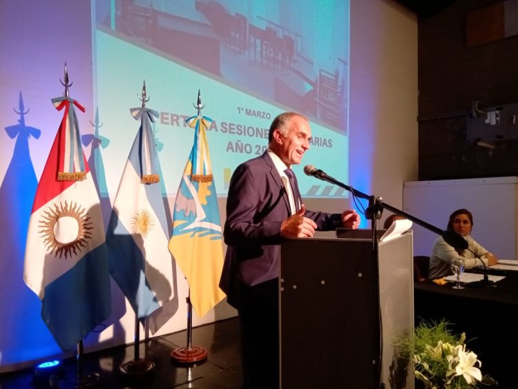 El intendente abrió el periodo 2023 del Concejo Deliberante con acento en la obra pública