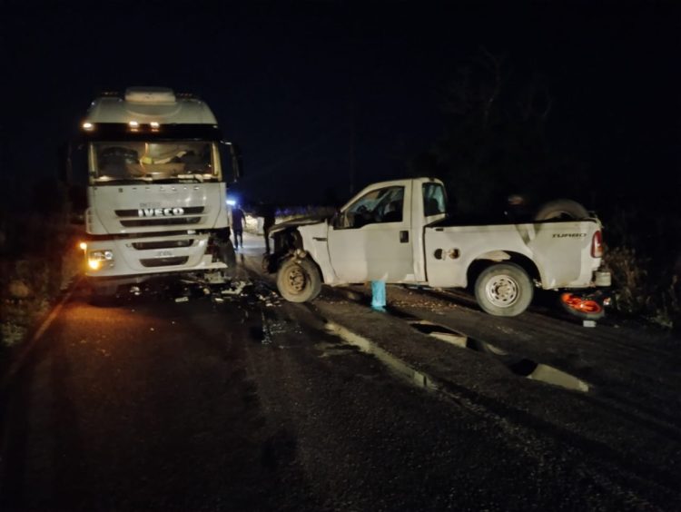 Dos personas heridas fue el saldo de un triple choque en la Ruta 158