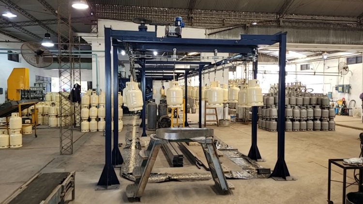 Mejoras en el taller de garrafas de la Cooperativa