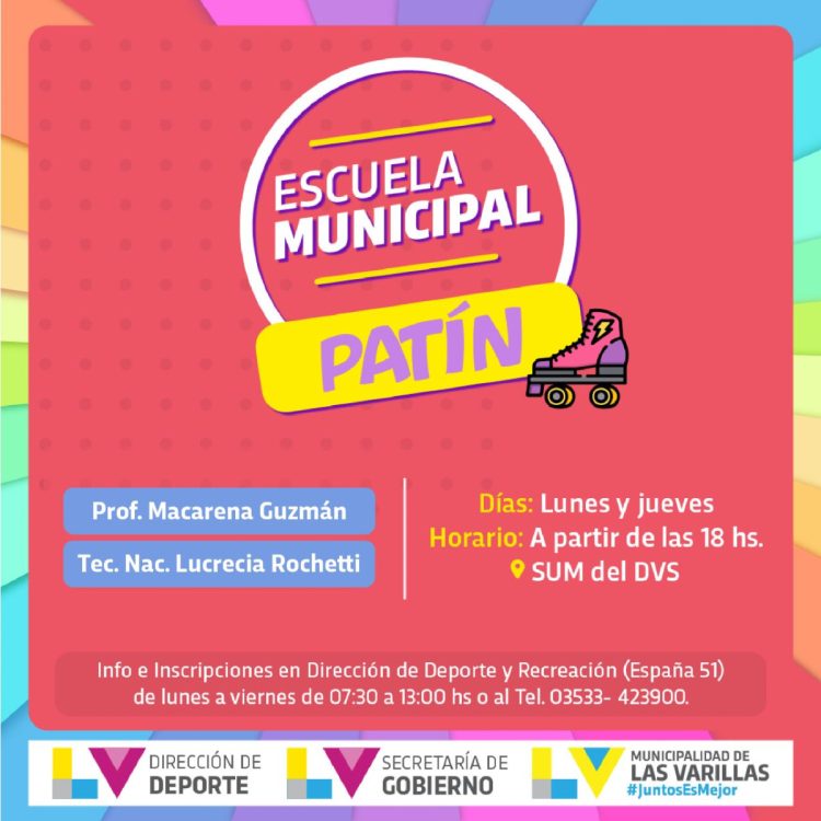 Abrieron  inscripciones para las escuelas deportivas municipales