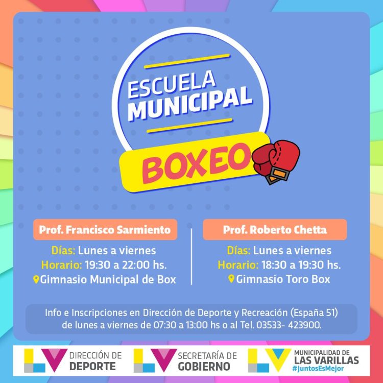 Abrieron  inscripciones para las escuelas deportivas municipales