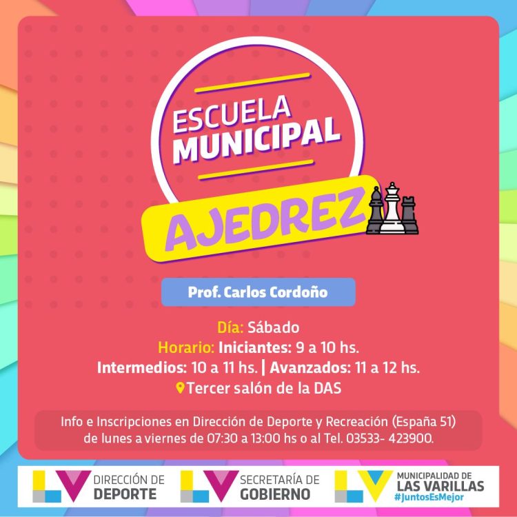 Abrieron  inscripciones para las escuelas deportivas municipales