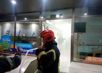 Bomberos sin  descanso: principio de incendio en EMMA
