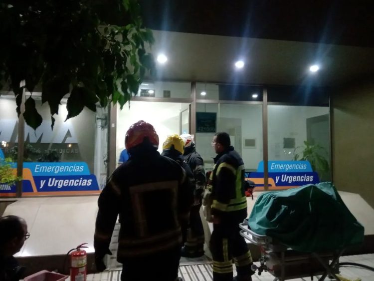 Bomberos sin  descanso: principio de incendio en EMMA