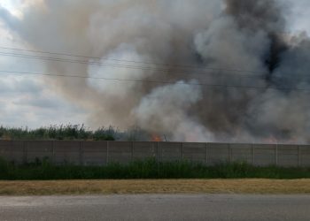 Extinguieron incendio de gran magnitud en Las Varas