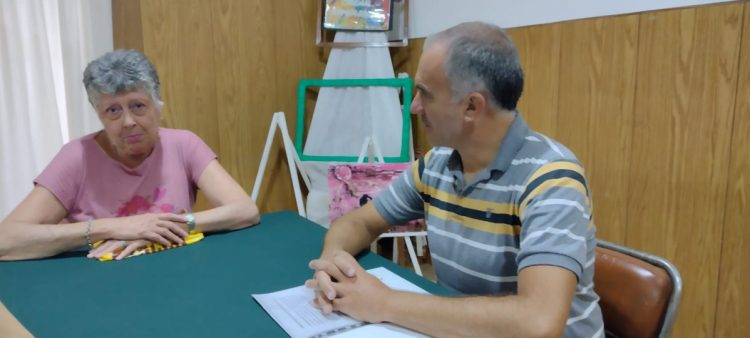 Firma de convenio entre la Municipalidad y el Centro de Jubilados