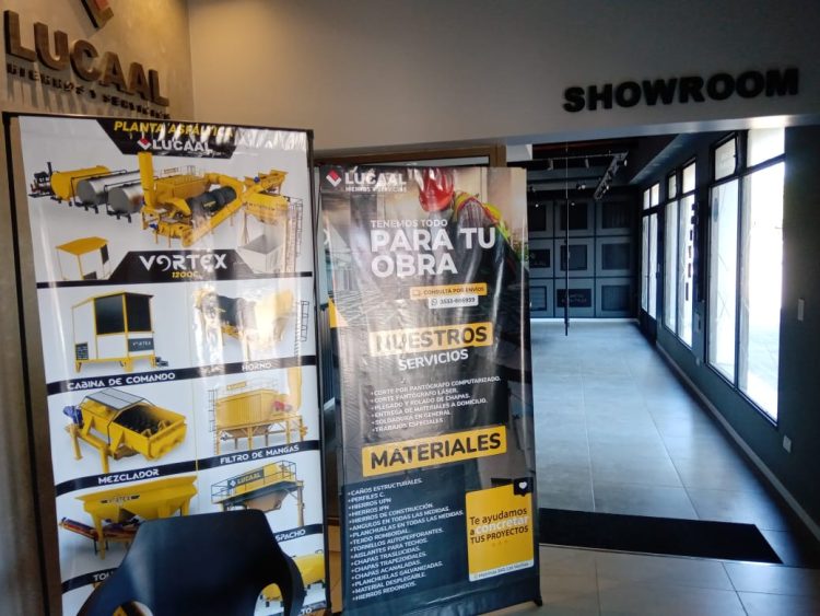 Lucaal inauguró un moderno y completo show room