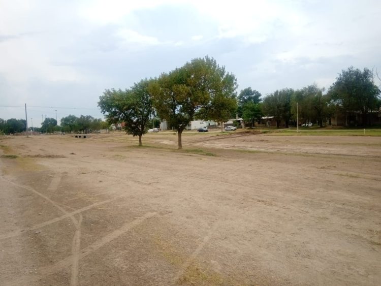 Trabajan en una obra que cambiará la vista de un amplio sector de la ciudad