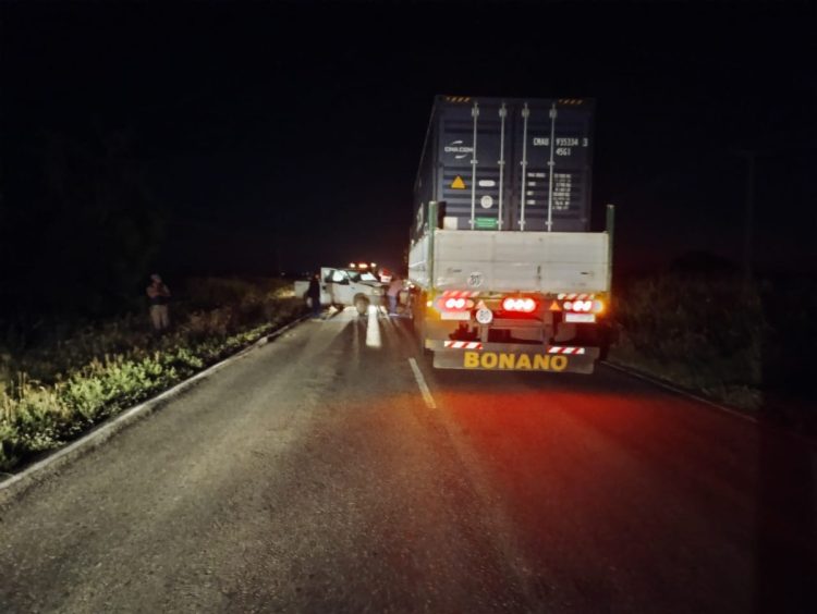 Dos personas heridas fue el saldo de un triple choque en la Ruta 158