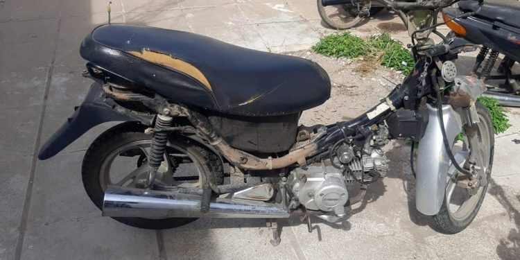 La Policía recuperó una moto que había sido robada durante la madrugada