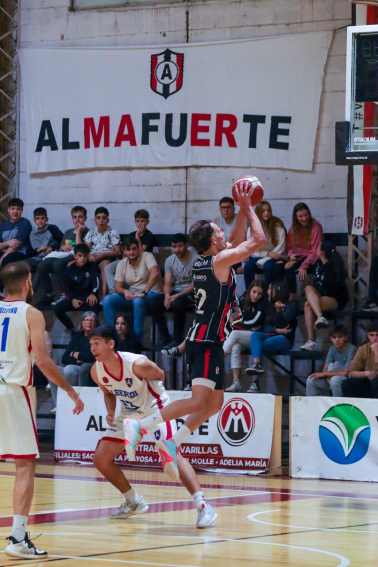 Básquetbol: Almafuerte derrotó a Alberdi de San Luis